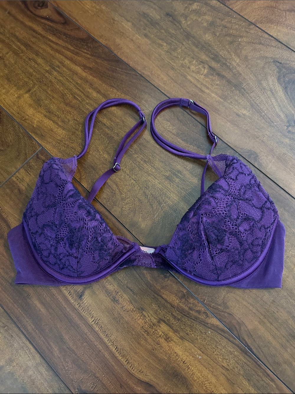 Very Sexy Victoria Secret Purple Lace Push Up - Women Intimates & Sleepwear